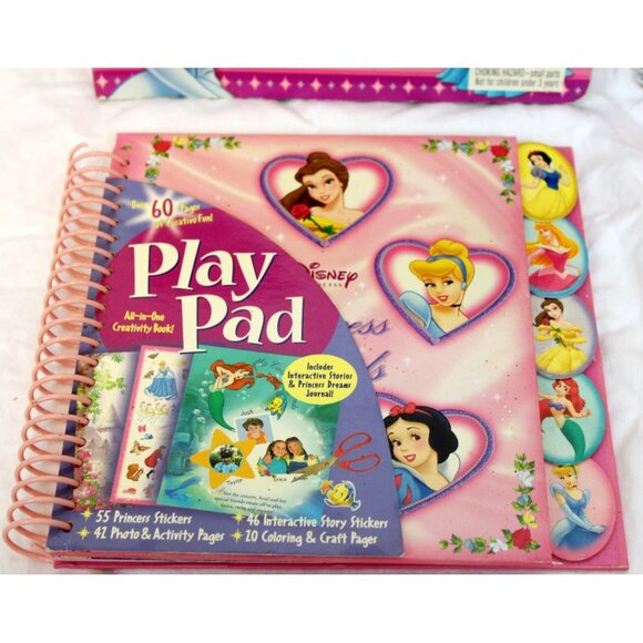 Disney Princess Activity Set Learn Write Color Wonder Crayons Play Pad Stickers - Picture 8 of 16